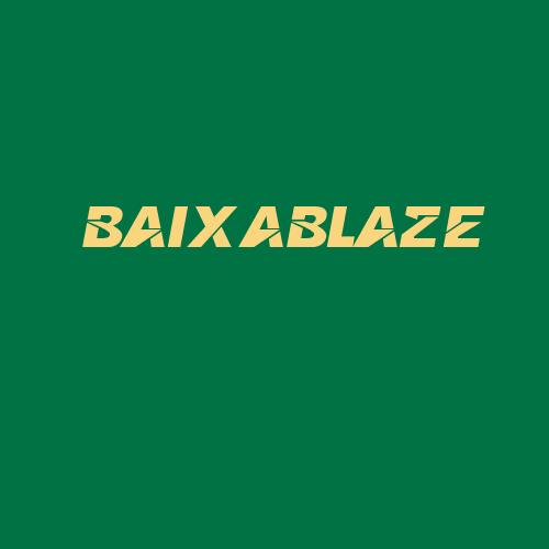 Logo da BAIXABLAZE