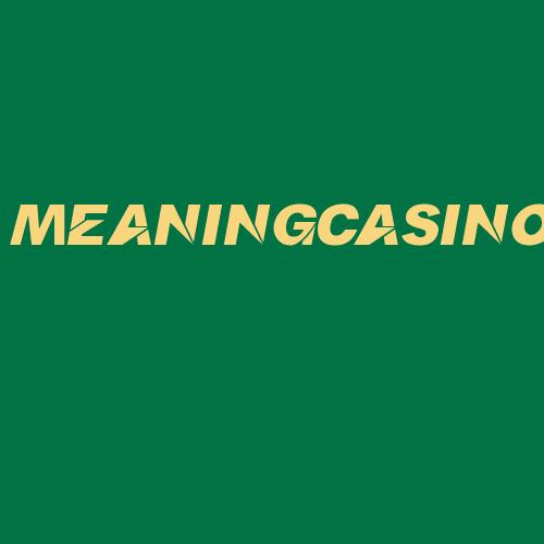 Logo da MEANINGCASINO